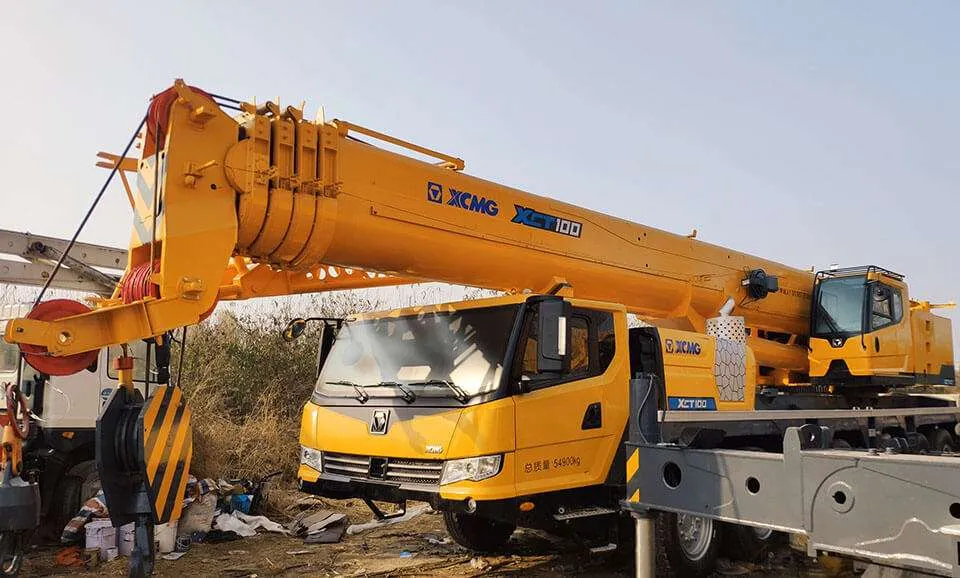 Used XCMG Mobile Crane - AinuokUsedHeavyEquipment